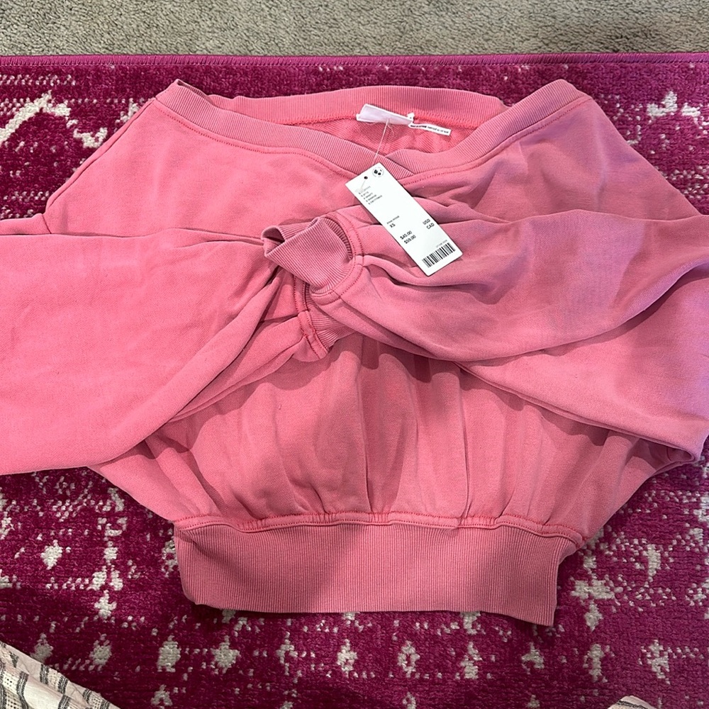 Urban outfitters cropped sweatshirt
